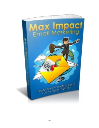 Max Impact  Email Marketing