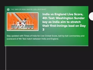 India vs England Live Score, 4th Test: dafabet online