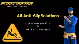 all anti slip solutions