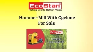 hammer mill with cyclone for sale