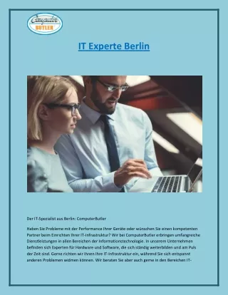 it experte berlin