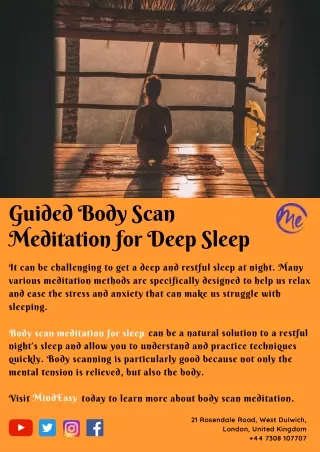 Guided Body Scan Meditation for Deep Sleep