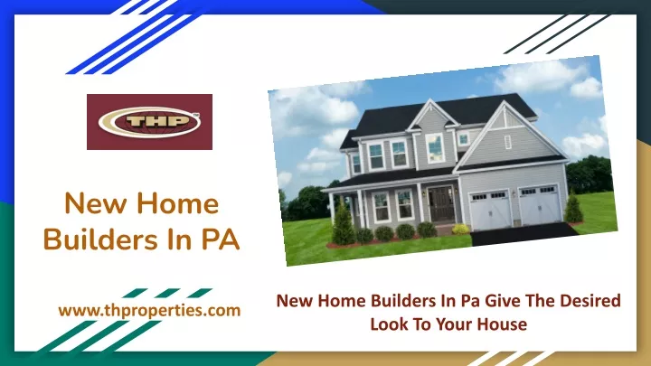 new home builders in pa