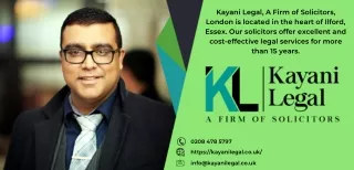 kayani legal a firm of solicitors london