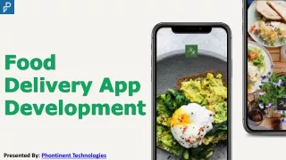 Food Delivery App Development | Phontinent Technologies