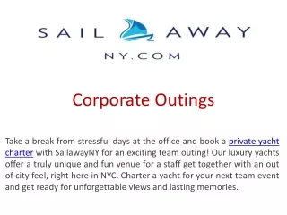 corporate outings