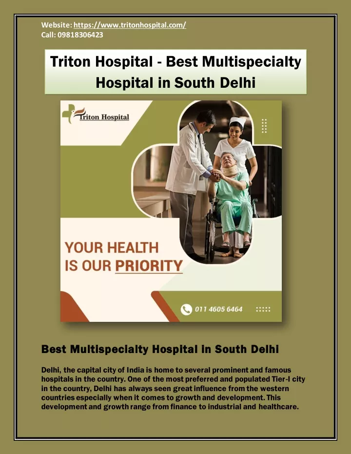 website https www tritonhospital com call