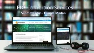 PDF Conversion Services