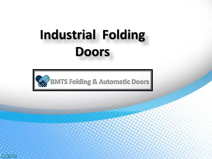 industrial folding doors