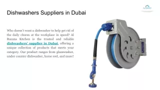 Dishwashers Suppliers in Dubai