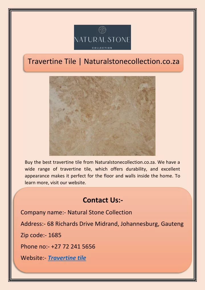 travertine tile naturalstonecollection co za