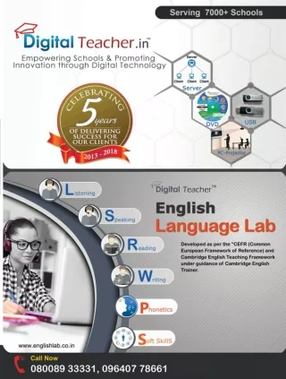 English language lab | Digital language lab - Hyderabad, India