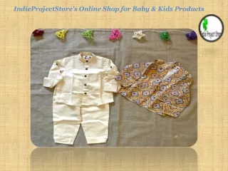 IndieProjectStore’s Online Shop for Baby & Kids Products
