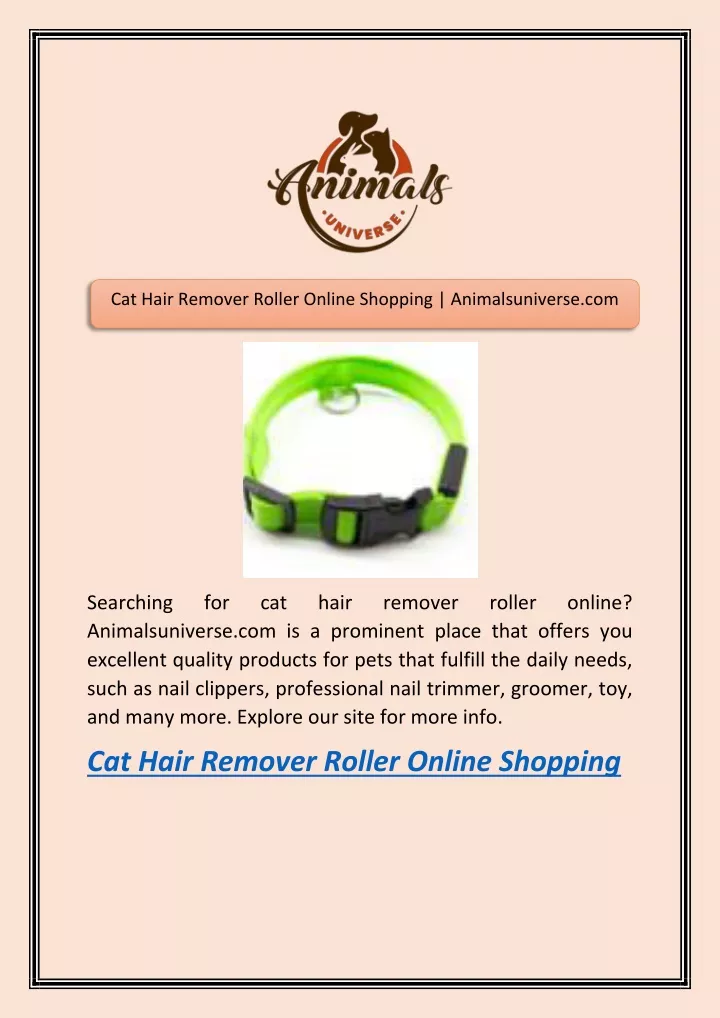 cat hair remover roller online shopping