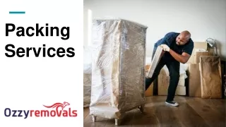 Packing Services | Ozzy Removals