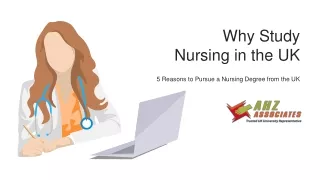 Study Nursing in the UK