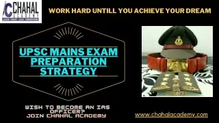 How to prepare for UPSC Mains Examination