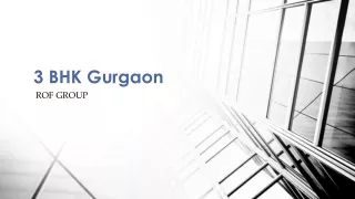 3 bhk gurgaon