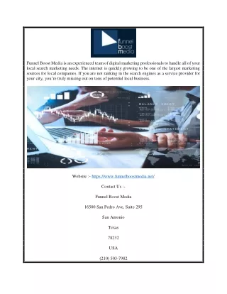 funnel boost media is an experienced team
