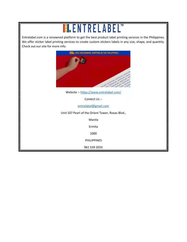 entrelabel com is a renowned platform