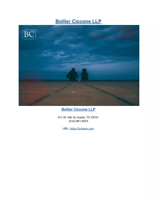 Bollier Ciccone LLP
