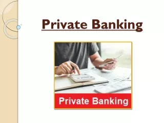 private banking