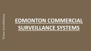 Security Camera Monitoring Edmonton
