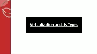 virtualization and its types