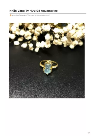 nh n v ng t h u aquamarine