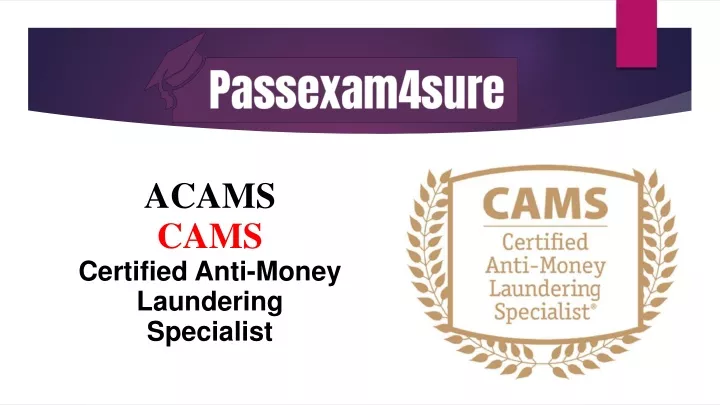 acams cams certified anti money laundering