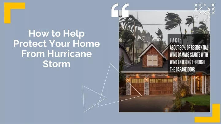 how to help protect your home from hurricane storm