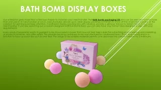 Bath Bomb Packaging UK