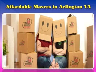Affordable Movers in Arlington VA