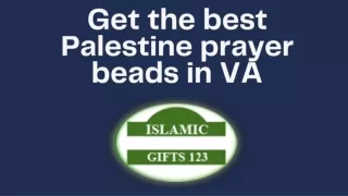 Get the best Palestine prayer beads in VA
