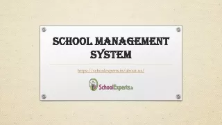 school management system