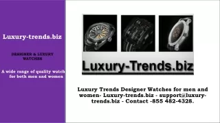 Luxury Trends - Support@luxury-trends.biz