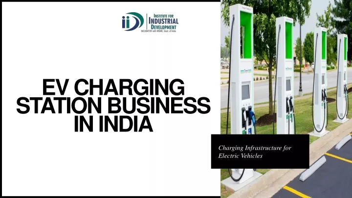 ev charging station business in india