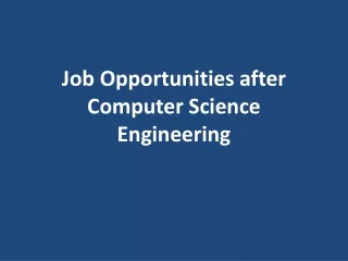 job opportunities after computer science engineering
