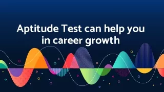 Aptitude Test can help you in career growth