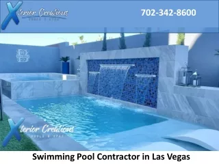 Swimming Pool Contractor in Las Vegas