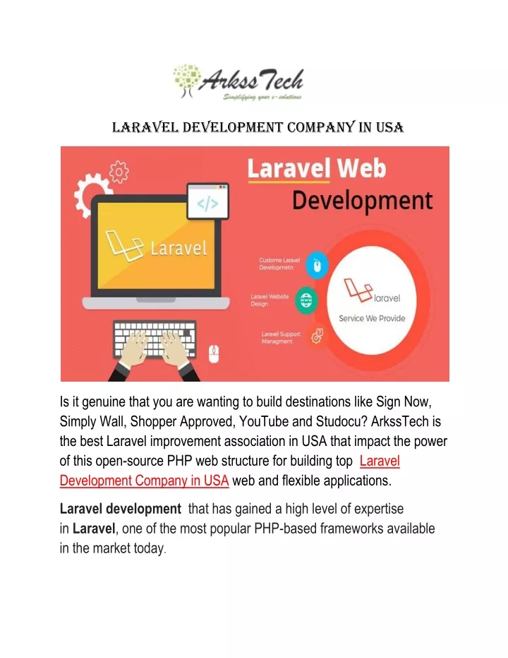 laravel development company in usa