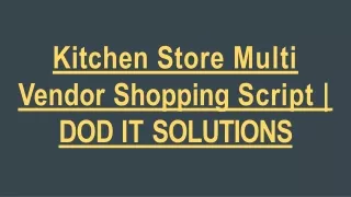 kitchen store multi
