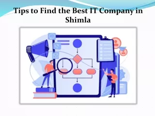 Tips to Find the Best IT Company in Shimla