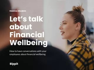 How to have conversations with your  employees about financial wellbeing