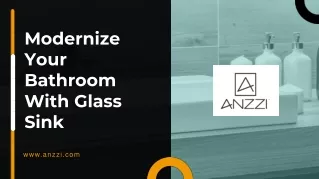 Modernize Your Bathroom With Glass Sink