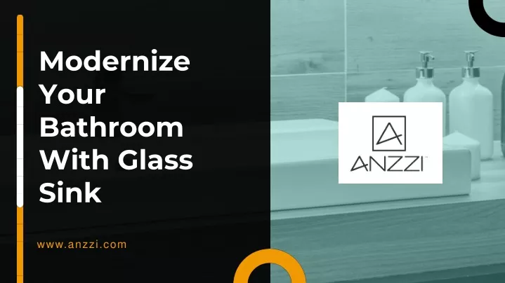 modernize your bathroom with glass sink