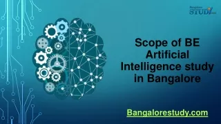 scope of be artificial i ntelligence study in b angalore bangalorestudy com