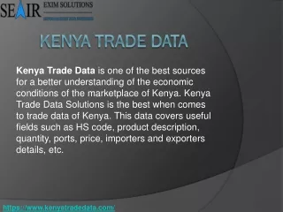 Kenya Shipment Data: Track Import and Export Shipments