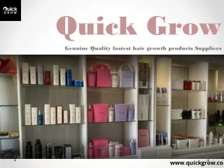 Buy Natural Hair Growth Supplements at Quick Grow