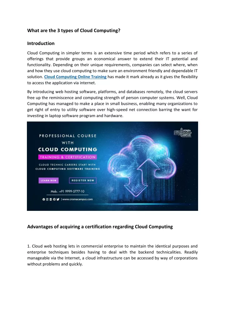what are the 3 types of cloud computing